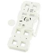 Çok Fonksiyonlu Büyük 3D LED Dijital Duvar Alarm Saati Yeşil Renkli - 4