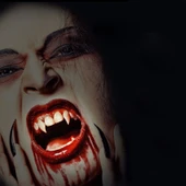 15mm Vampir Zombi Şeytan Dişleri Halloween Parti Protez Seti - 6