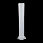1000ml PP Plastik Ölçüm Silindiri Altıgen Tabanlı Şeffaf - 1