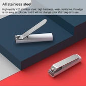 Orijinal Xiaomi Mijia Su Sıçramasına Dayanıklı Beyaz Tırnak Makası - 8