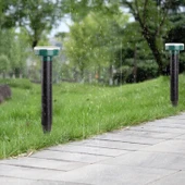 Güneş Enerjili Ultrasonik LED Fare Kovucu Kare Model - 8