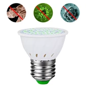 UVC Ozon Sterilizatör Dezenfeksiyon Lambası E27 110V 72 LED Ampul Tipi - 1