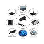 100-240V AC DC Güç Adaptörü 12V 1A EU Fiş 5.5mmx2.5mm - 5