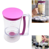 900ml Pembe Kek Hamuru Dağıtıcı Ölçü Kabı - 2