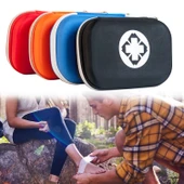 25 Parça Kırmızı Taşınabilir EVA Acil Durum İlk Yardım Seti - Araba Ev Outdoor - 6