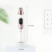 Xpreen Şarjlı Gözenek Temizleyici Ev Yüz Bakım Cihazı LED Ekranlı 4 Farklı Uçlu Model XPRE111 - 2