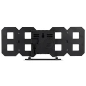 Çok Fonksiyonlu Büyük 3D LED Dijital Duvar Alarm Saati Yeşil - 3