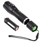 10W T6 Alüminyum Alaşımlı Zoomlu El Feneri Model 2 - 4
