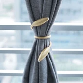 Moda Aksesuarları Yaratıcı Perde Bağlama İpi Bej 55.5 cm - 6