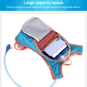 HAWEEL Yeşil Outdoor Kamp Bisiklet Su Torbalı Koşu Sırt Çantası - 6