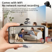 F1 1080P WiFi Mini Kamera Siyah Gece Görüşlü - 3