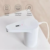 Xiaomi Youpin XiaoLang TDS Otomatik Mini Dokunmatik Anahtarlı Kablosuz Şarjlı Elektrikli Su Pompası Beyaz Normal Versiyon - 7