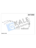 KALORIFER RADYATORU FOCUS II 0311 FOCUS II C MAX 0411 KUGA 0812 MAZDA 3 0609 MAZDA 5 05 VOLVO C - 1