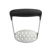 Paslanmaz Çelik Tek Katmanlı Kabak ve Patates Ezici Geniş Yatay Ergonomik Saplı - 2