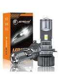 JOYECAR ULTRA GUC PROJEKTOR LENSLI MERCEKLI H4 UZUN KISA LED FAR AMPULU - 1