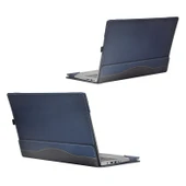 PU Deri Laptop Kılıfı HP Spectre X360 15 EB 15.6 Mavi - 2
