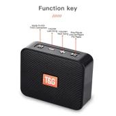 T G TG166 Renkli Taşınabilir Kablosuz Bluetooth Mini Hoparlör Pembe - 3