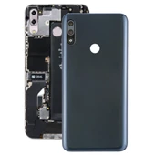 Asus Zenfone Max Pro M2 ZB631KL Uyumlu Koyu Mavi Kamera Lensli ve Yan Tuşlu Arka Kapak - 1