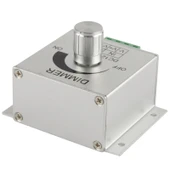 Alüminyum Tek Renk LED Dimmer Anahtarı 12-24V 8A Gümüş - 3