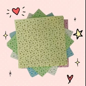 Homix Yıldızlı 5 Renk Origami Kağıdı 15x15 Kalın (150 Adet) - 2