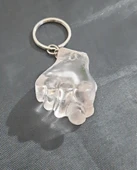 Şeffaf Anahtarlık Sevimli Muzip Nah Anahtarlık thumbnail 2