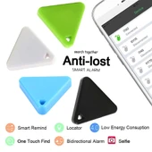 HCX003 Üçgen İki Yönlü Akıllı Bluetooth Kayıp Önleyici Anahtarlık Bulucu Yeşil - 4