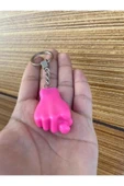Pembe Renk Sevimli Muzip Anahtarlık Nah Anahtarlık - 2