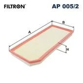 HAVA FILTRESI LEON GOLF VI SCIROCCO 2,0TSI / TFSI 04 - 1