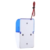 103 Mini Strobe Siren Dayanıklı Ev Güvenlik Alarm Sistemi Mavi - 3