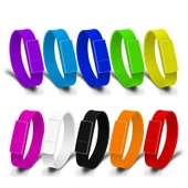 MicroDrive 128GB USB 2.0 Siyah Moda Bileklik USB Bellek - 11