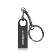 MicroDrive 16GB USB 2.0 Metal Su Geçirmez Yüksek Hızlı USB Bellek Siyah - 2