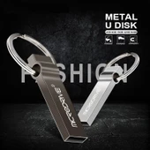 MicroDrive 4GB USB 2.0 Metal Anahtarlık USB Bellek Gri - 4
