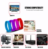 MicroDrive 128GB USB 2.0 Siyah Moda Bileklik USB Bellek - 9