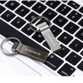 MicroDrive 4GB USB 2.0 Metal Anahtarlık USB Bellek Gri - 11