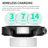 HW28 1.39 inç IP67 Su Geçirmez Sağlık Takipli Bluetooth Aramalı Akıllı Saat NFC Ödemeli Yeşil - 7