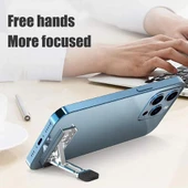 2li Görünmez Soğutucu Stand Yükseltici Ped Laptop Telefon Tablet Açık Gri - 7