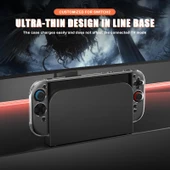 Nintendo Switch 2 Kristal Şeffaf Koruyucu Kılıf Split Gamepad - 5