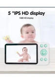 5 Inc Ekran Bebek Kamerası Monitörlü Konuşma Özellikli ışıklı Gece Görüslü Kamera - 2