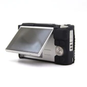 Canon SX730 SX740 Uyumlu Yumuşak Silikon Kamera Kılıfı Jelatin Pembe Yeşil - 3