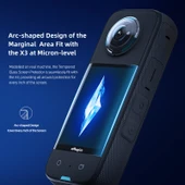Insta360 X3 Ekran Temperli Cam Koruyucu 2 Set - 3