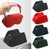 AirPods Max Kablosuz Kulaklık Silikon Şarj Standı Kırmızı - 2