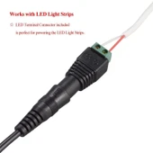 65W 6-20V Ayarlanabilir 3A DC Güç Adaptörü Şarj Cihazı US Priz - 5