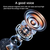 Kablosuz Bluetooth Hoparlör Siyah RGB Işıklı Su Geçirmez Stereo Atmosfer Işığı - 5