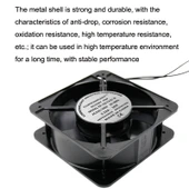 220V 38W 15cm Rulmanlı Elektrikli Dolap Şaftlı Yağlı Rulmanlı Fan - 4