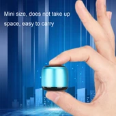 Mini Kablosuz Bluetooth Hoparlör TWS Çiftli Mavi Su Geçirmez Akıllı Gürültü Engelleme - 10