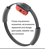 Nintendo Switch HS-SW342 Fitness Halkası Bacak Kayışı Büyük Macera Oyun Saklama Seti - 4