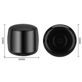 Mini Kablosuz Bluetooth Hoparlör TWS Çiftli Mavi Su Geçirmez Akıllı Gürültü Engelleme - 3