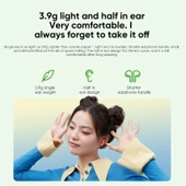 Orijinal Xiaomi Redmi Buds 4 Lite TWS Bluetooth 53 Gürültü Azaltmalı Kulaklık Beyaz - 8