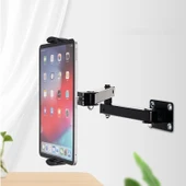 Duvara Monte Uzatılabilir Tablet ve Telefon Tutucu 4-13 Inç İki Bölmeli - 1