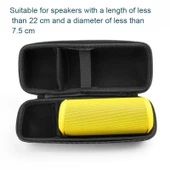 Bluetooth Hoparlör Omuz Çantası JBL Flip 4 5 6 Uyumlu Siyah - 2